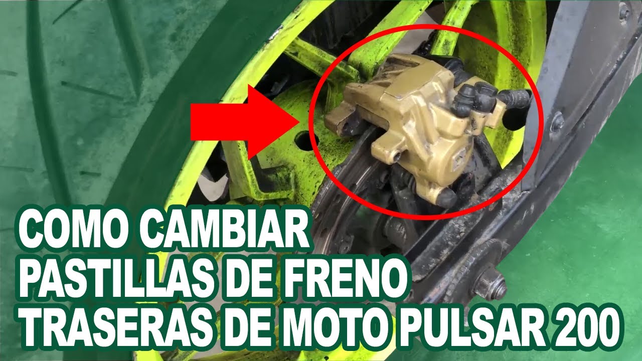[ 2021 ] como CAMBIAR las PASTILLAS de FRENO TRASERAS FACIL en PULSAR NS 200 FI