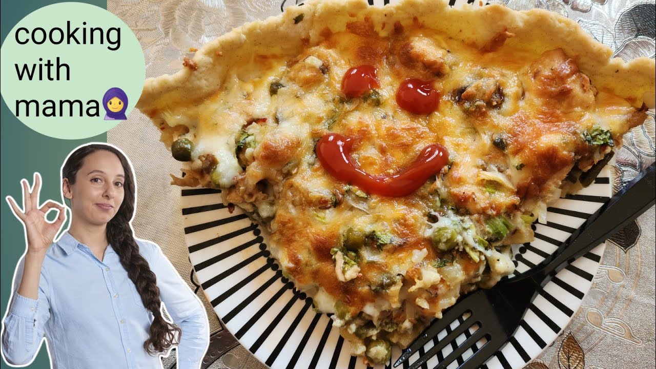 Chicken Quiche recipe | pakistani style chicken quiche pie recipe in Urdu/Hindi
