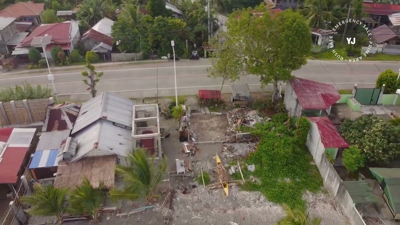 RUSH‼️ LOT FOR SALE  ALONG NATIONAL HIGHWAY WITH BEACHFRONT in Mawi, Duero, Bohol