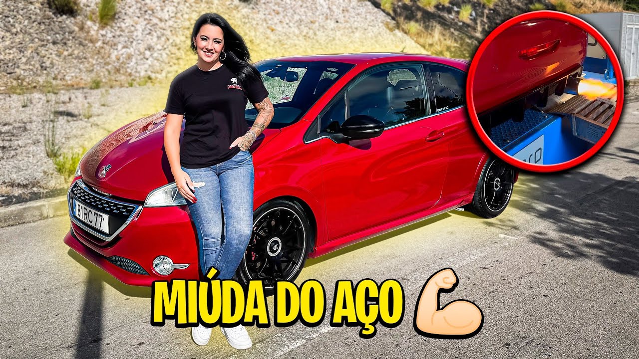 ELA INVESTIU MAIS DE 10 MIL € NO SEU 208 GTI !!! 🥵😱 | DIDITV