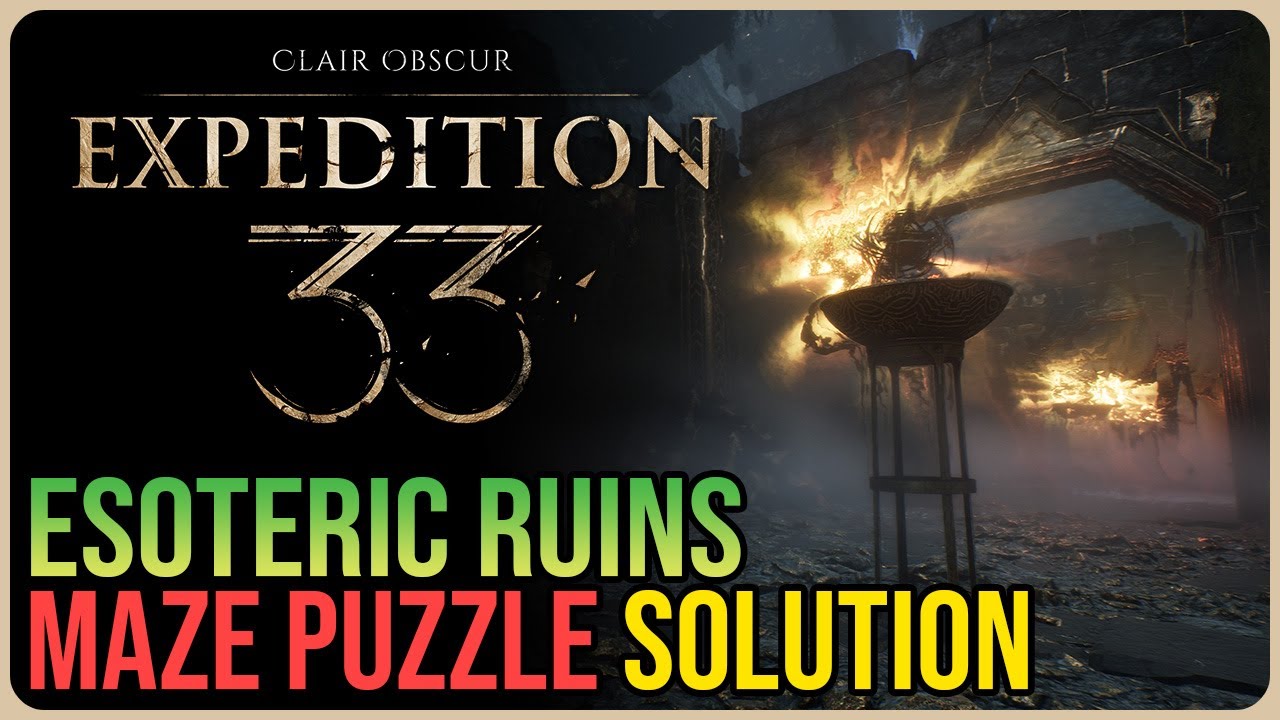 Esoteric Ruins Maze Puzzle Expedition 33