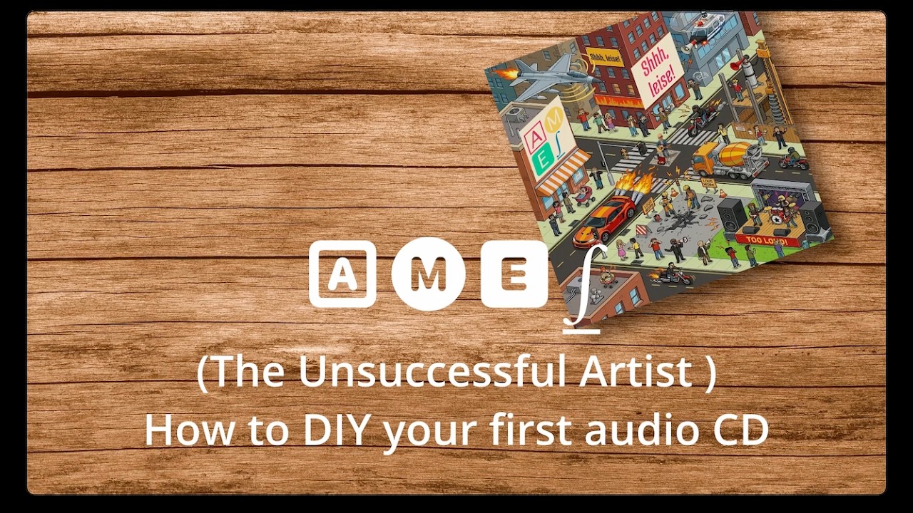 DIY your own CD - Step by step tutorial / how-to for musicians