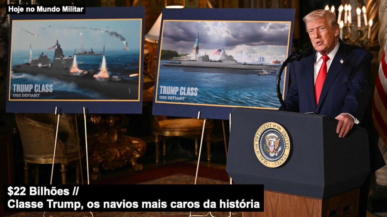 $22 bilhões – Classe Trump, os navios mais caros da história