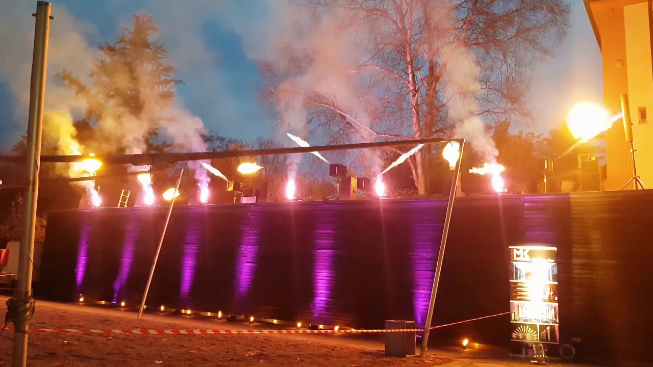 Feuershow Insel  Mainau