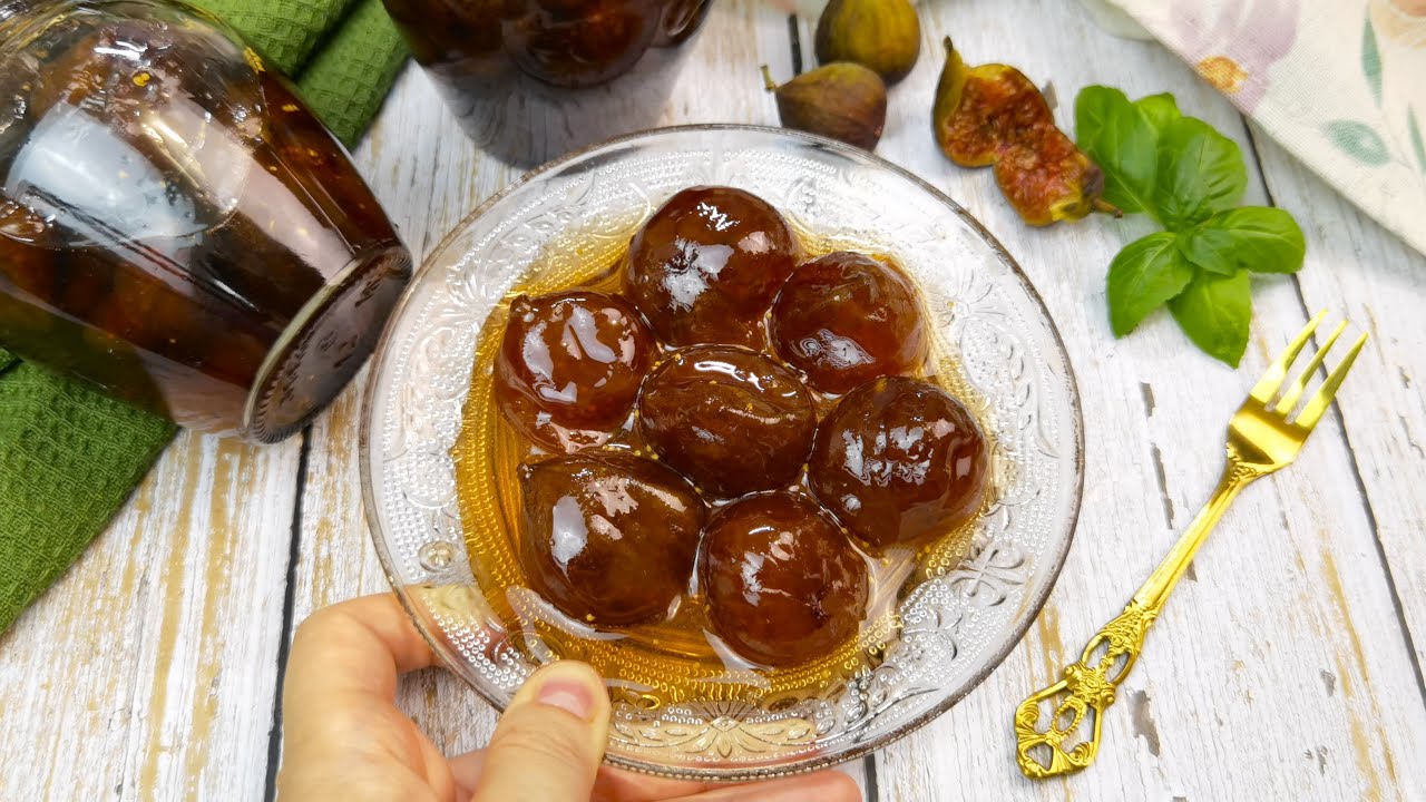 Fructe intregi cu 30% mai putin zahar! Dulceata de smochine intregi!
