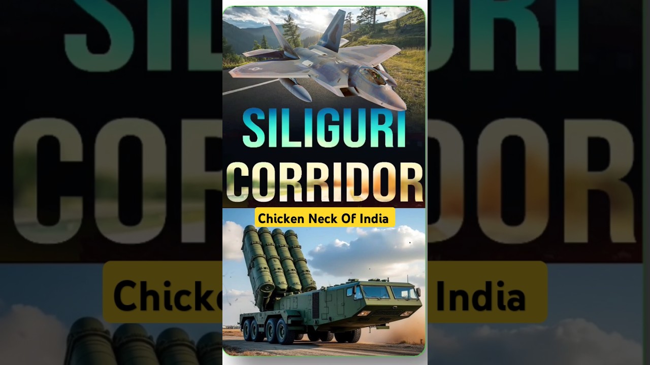 Chicken Neck Of India | Siliguri Corridor | How To Widen Chicken Neck Corridor? #shorts #ytshorts