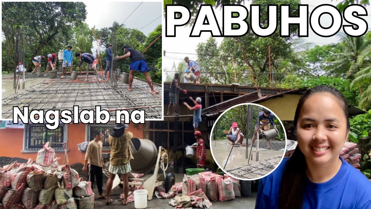 NATAPOS NA ANG SLAB NG AMING BAHAY🏠|THANK YOU LORD❤️|vlog#723