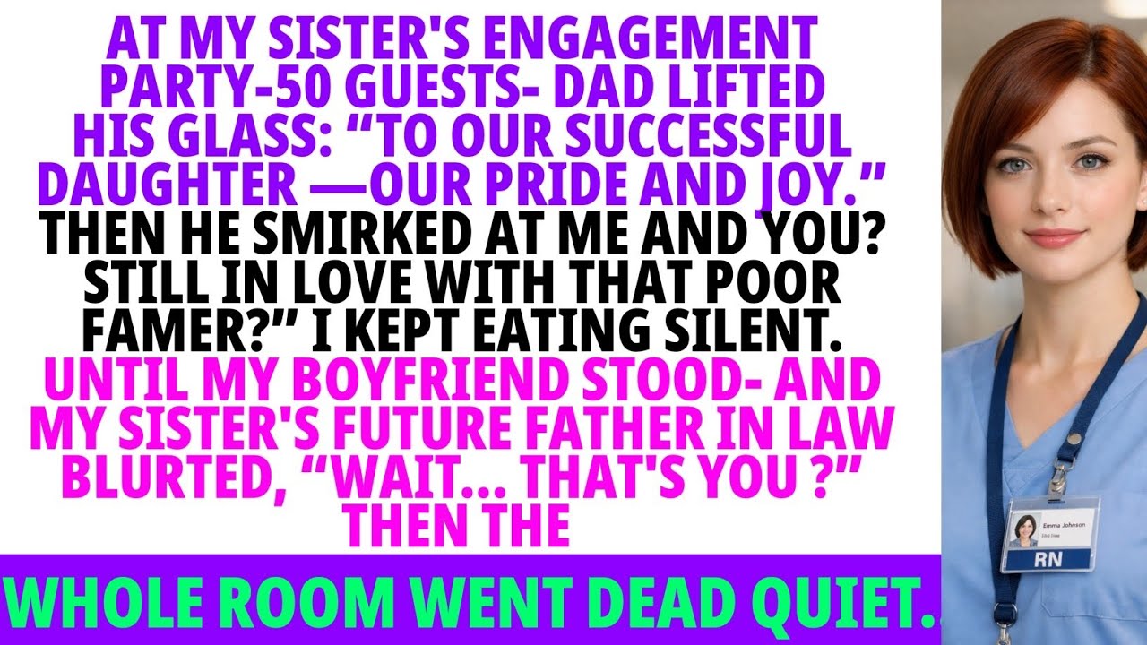 My Parents Mocked Me at My Sister’s Engagement—Then Her Future FIL Recognized My Boyfriend Was…