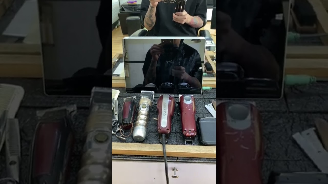 Bộ đồ nghề cắt tóc của một barber!