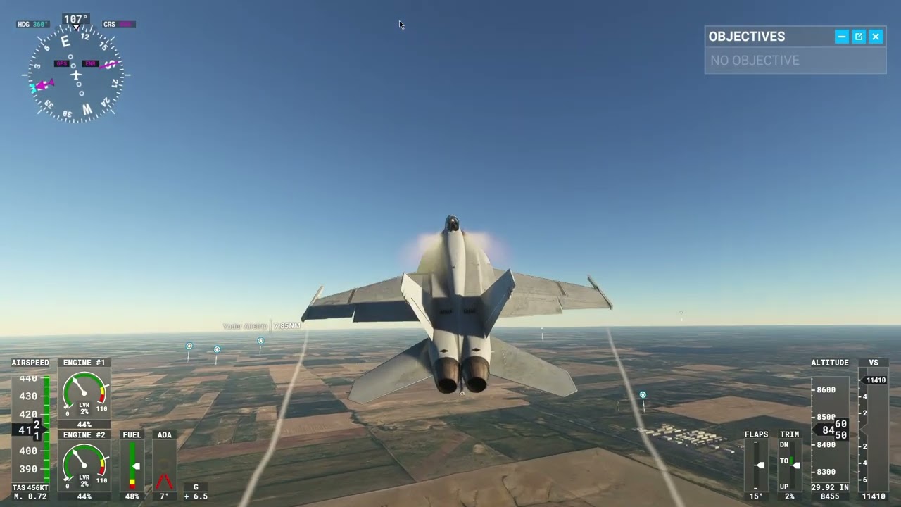 Messing around with the F/A-18 Superhornet | MSFS 2020