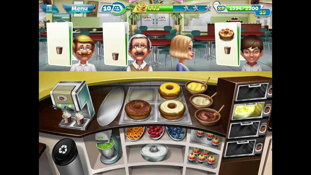 Cooking Fever (Old Version) | Episode #8 - Bakery (Levels 26-33)