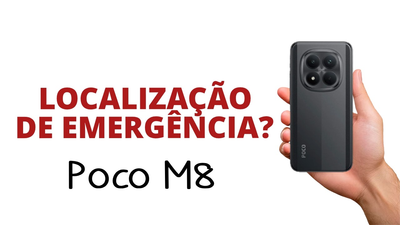 Como ATIVAR a LOCALIZAÇÃO de EMERGÊNCIA, Poco M8!