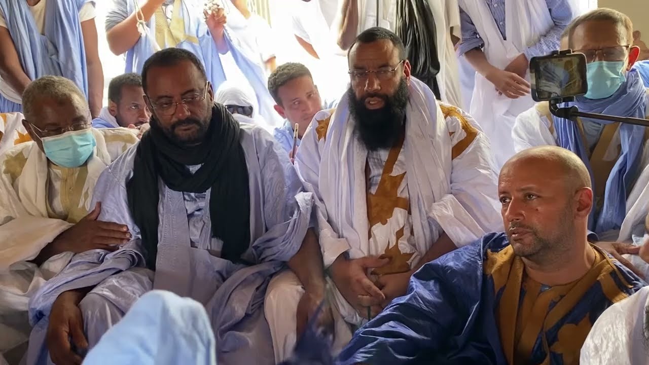 تعزية شيخنا العلامة الشيخ الفخامة ولد الشيخ سيديا لآل الشيخ سعدبوه في وفاة المغفور له الشيخ أياه