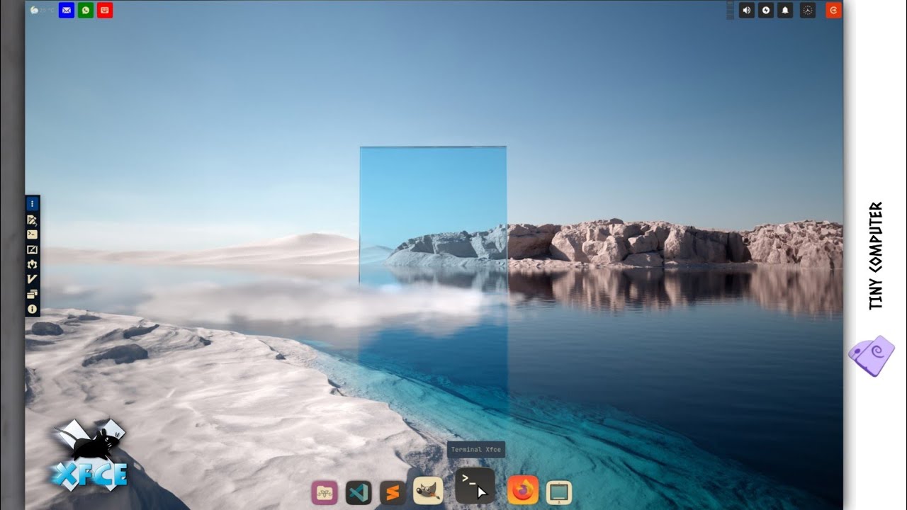 KUSTOMISASI SIMPLE ELEGANT | TINY COMPUTER