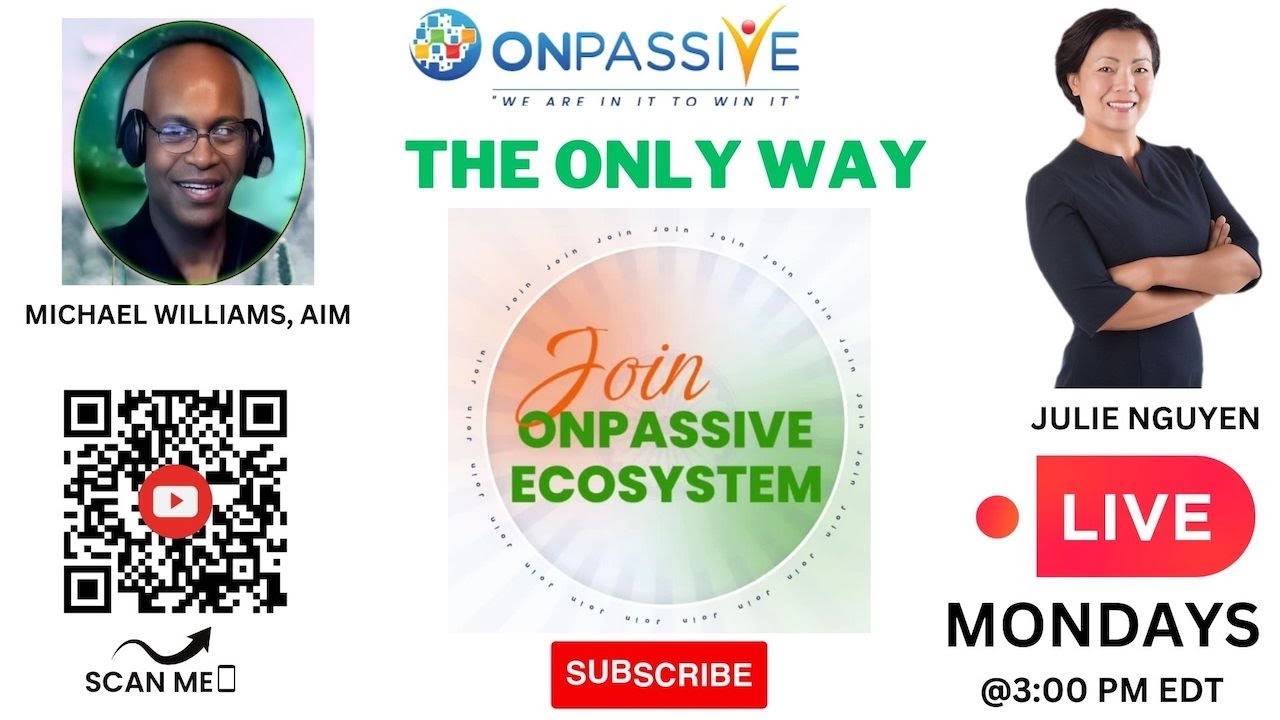 #ONPASSIVE Live With Michael Williams, AIM