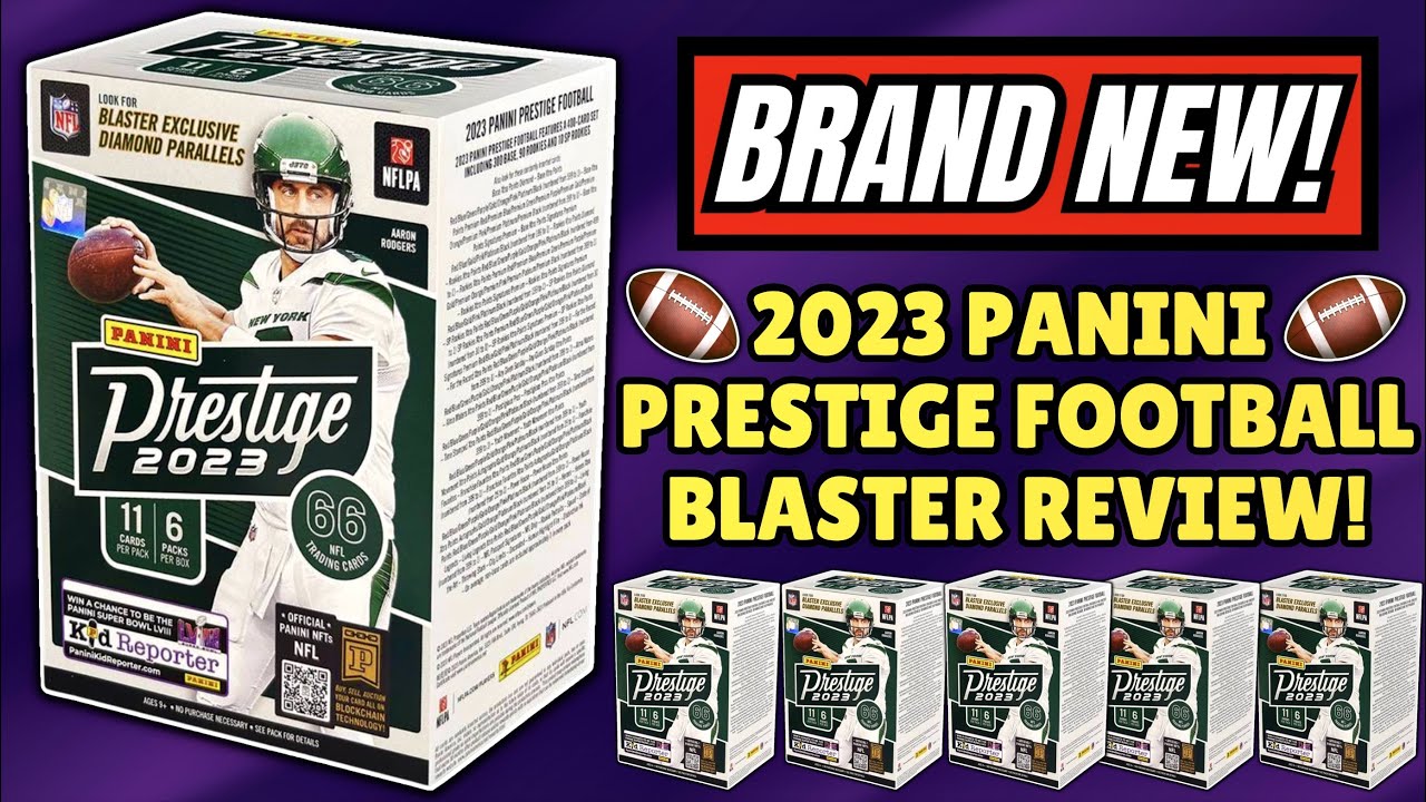 *2023 PRESTIGE FOOTBALL BLASTER BOX REVIEW!🏈 ARE THESE WORTH IT?!🤔
