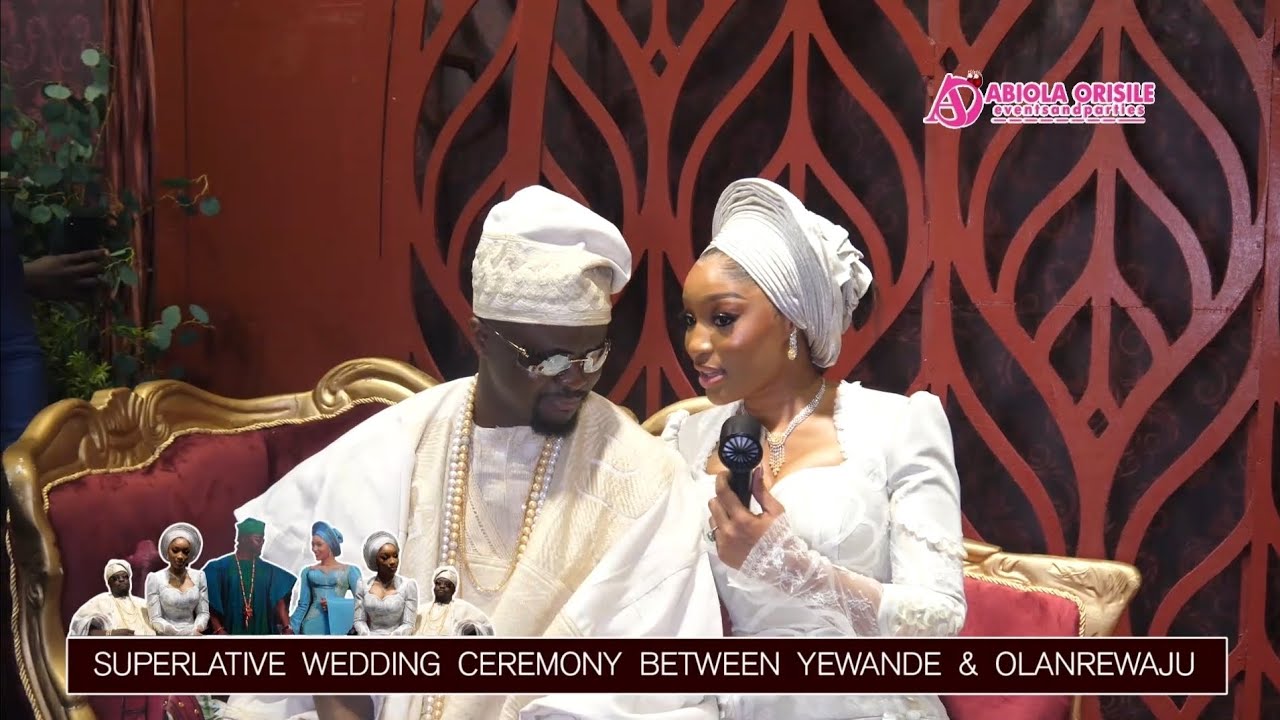 WEDDING OF THE MOMENT!! DIAMOND MERCHANT, OTUNBA SHADE ADESHOYE'S SON TIE THE KNOT WITH HIS LOVER