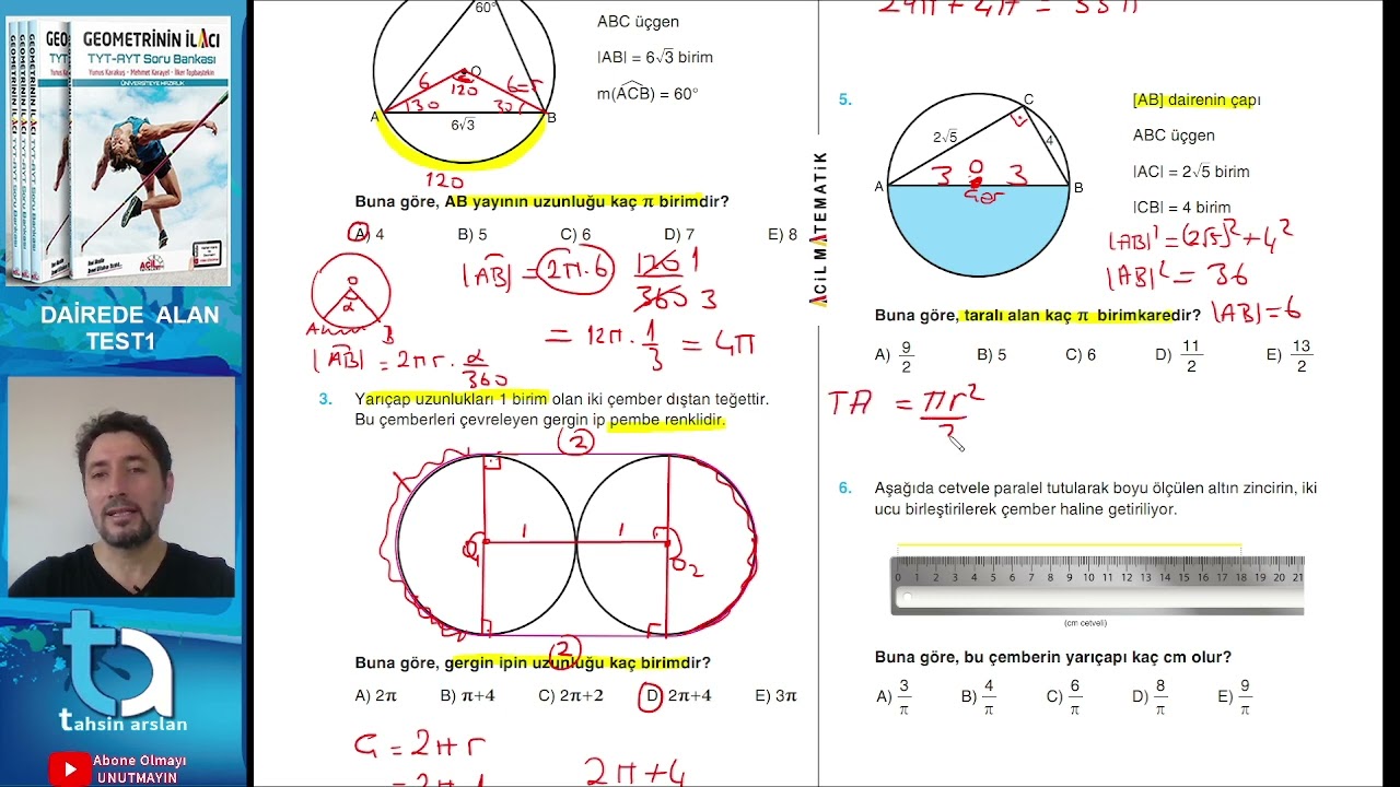 DAİREDE ALAN TEST1
