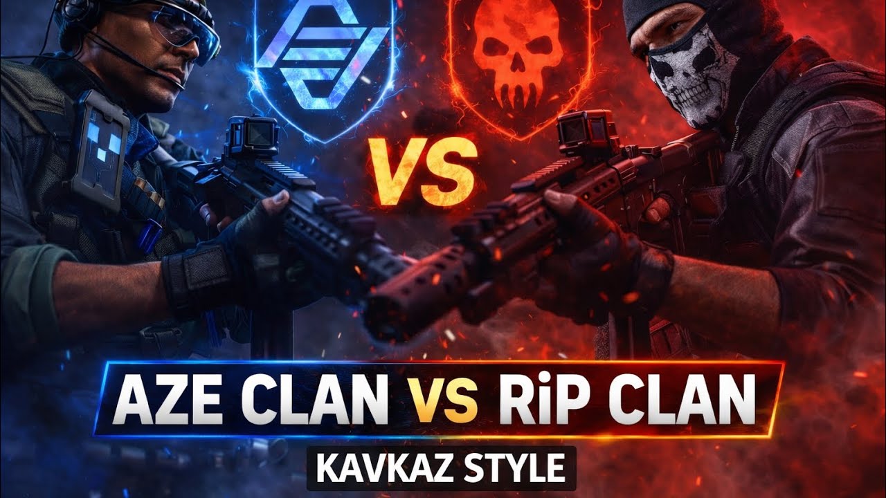 Warface Mobile: AZE CLAN vs RiP CLAN ( Part 12 ) Kavkaz Style ✌️