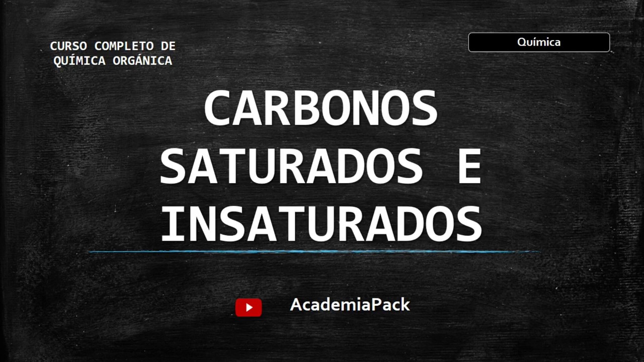 08⚗️| Saturaci&oacute;n de Compuestos Org&aacute;nicos | AcademiaPack🧬