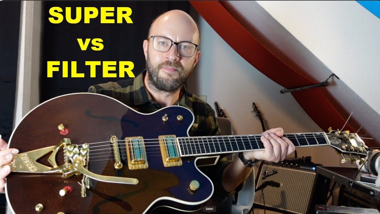 TV Jones Supertrons vs Filtertrons in Gretsch Country Gentleman