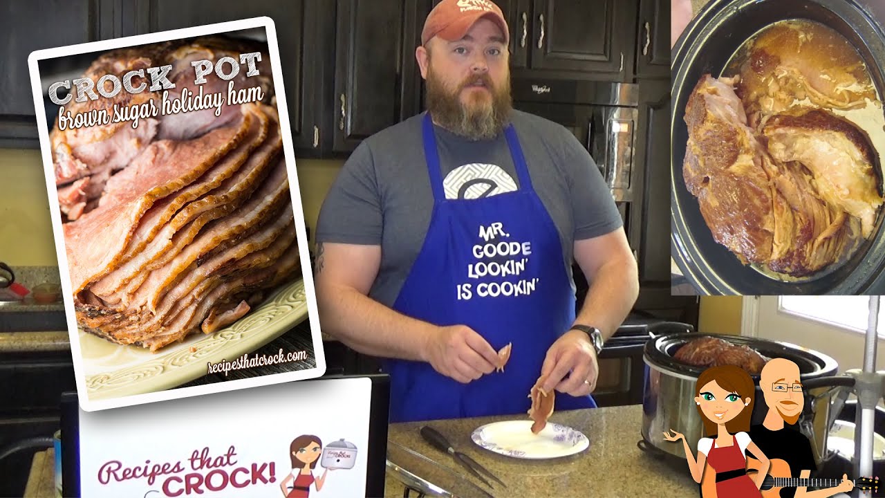 How to Cook Ham: Crock Pot Brown Sugar Holiday Ham Recipe