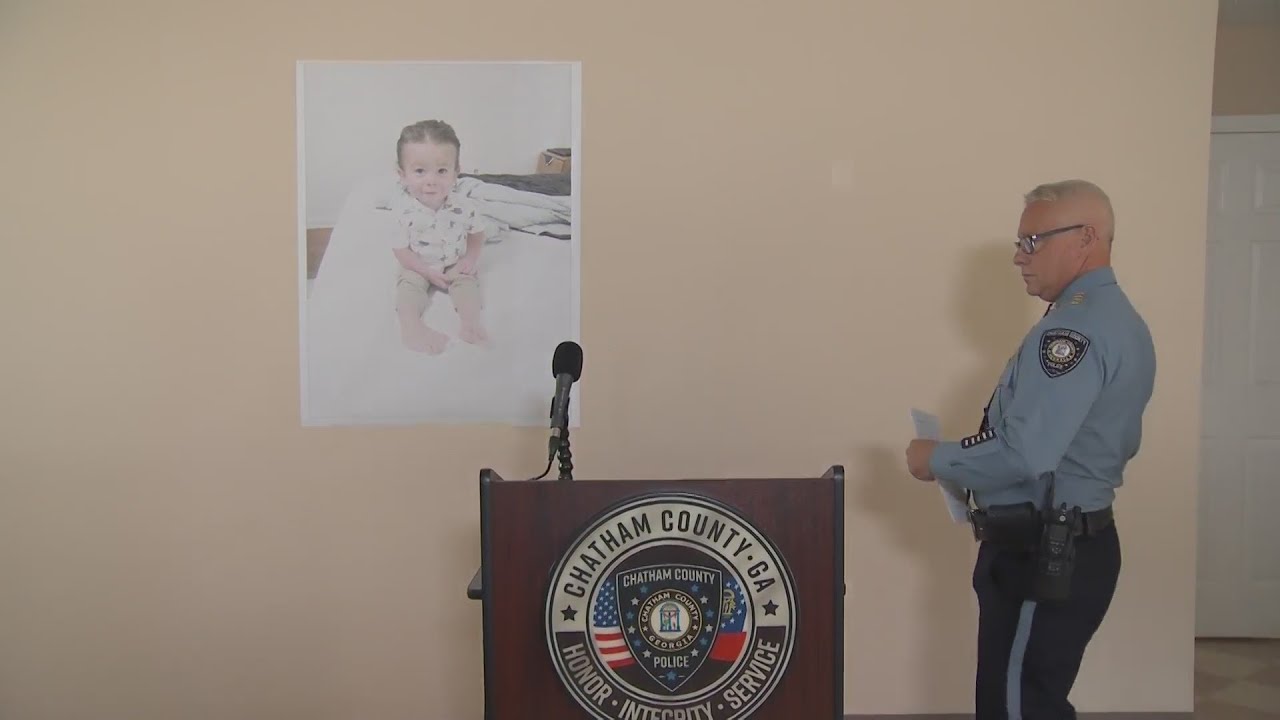 CCPD and FBI press conference on missing toddler Quinton Simon