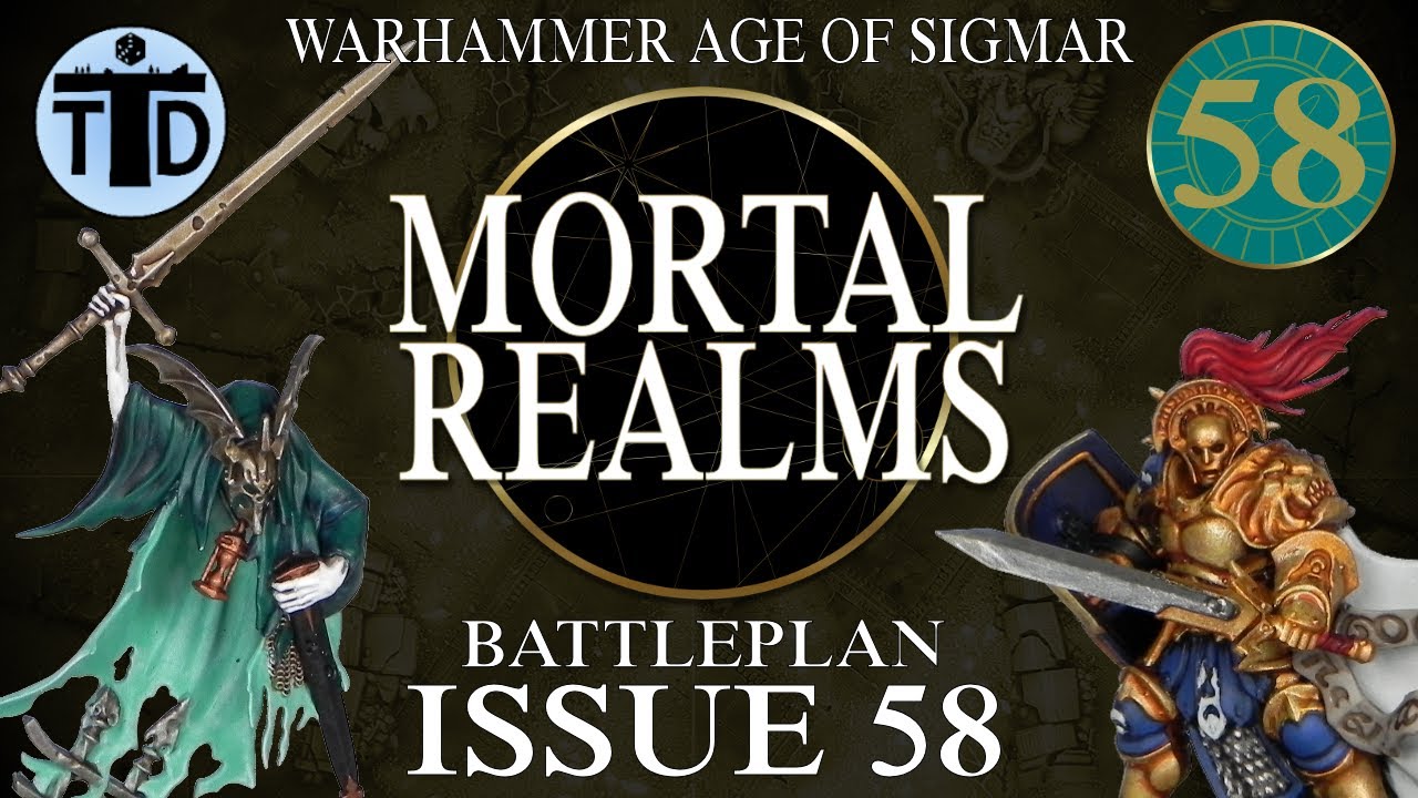 Choosing Armies! Warhammer AoS: Mortal Realms Issue 58 Battle Report