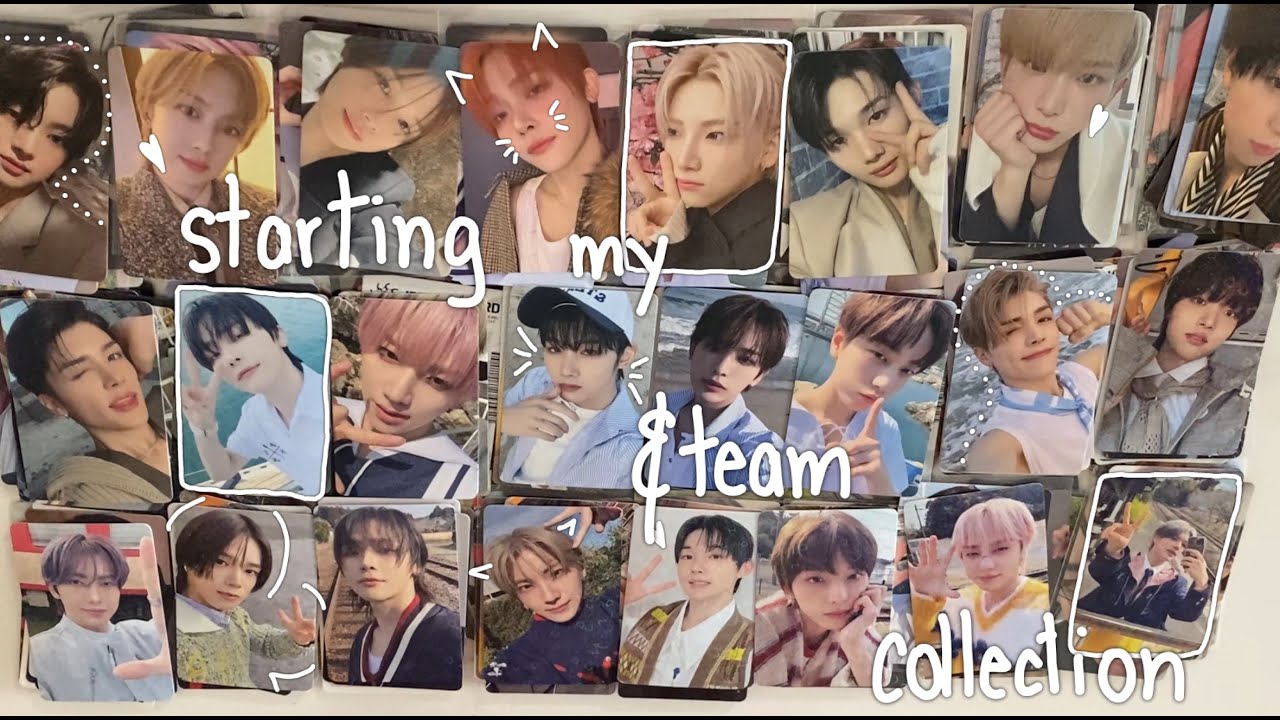 starting my ot9 &team collection! part 1 ~ hauling 400+ photocards! pocamarket & neokyo packages!