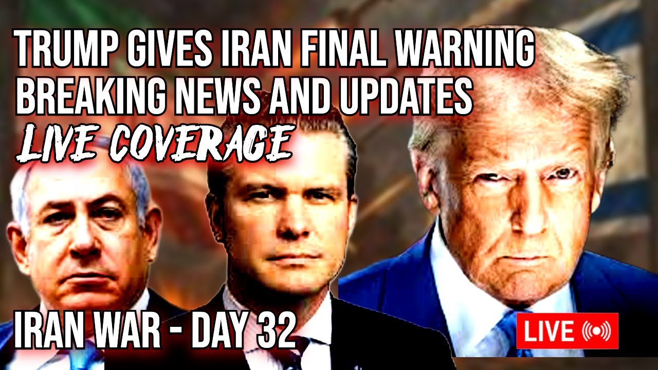 🚨 LIVE: IRAN WAR: TRUMP&rsquo;S FINAL WARNING AS US MILITARY DEPLOYS 🚨