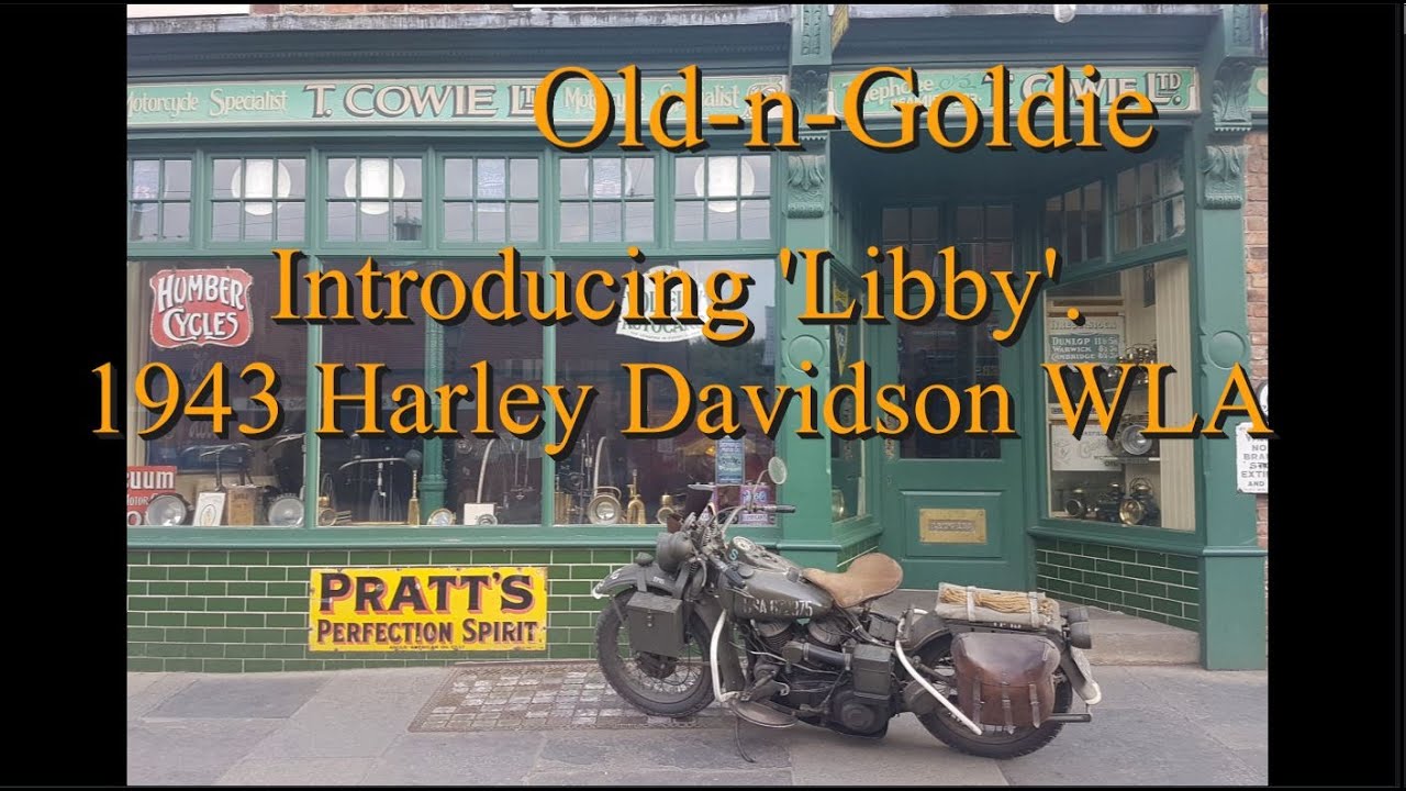 Introducing 'Libby' - 1943 Harley Davidson WLA.