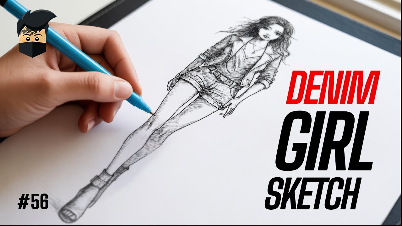 How to Draw a Female Walking Figure (Tutorial)