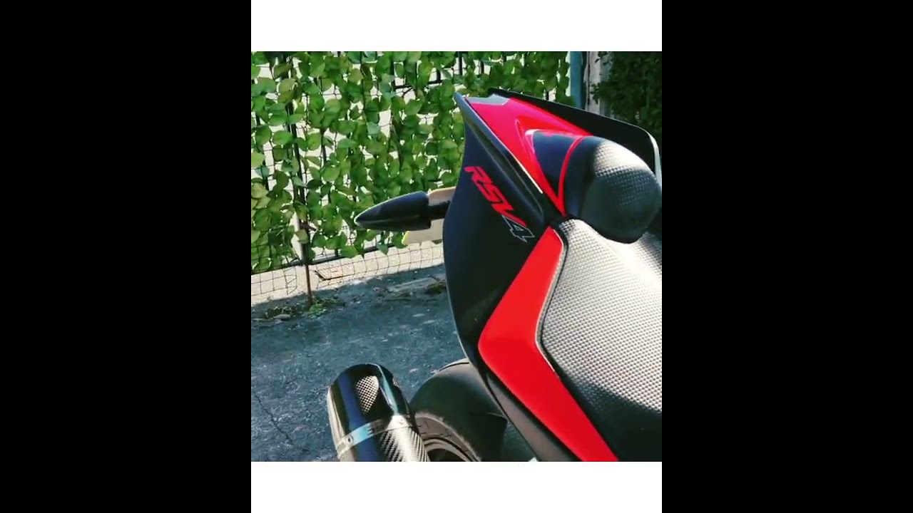 rsv4 sc project exhaust baffle in, baffle out comparison