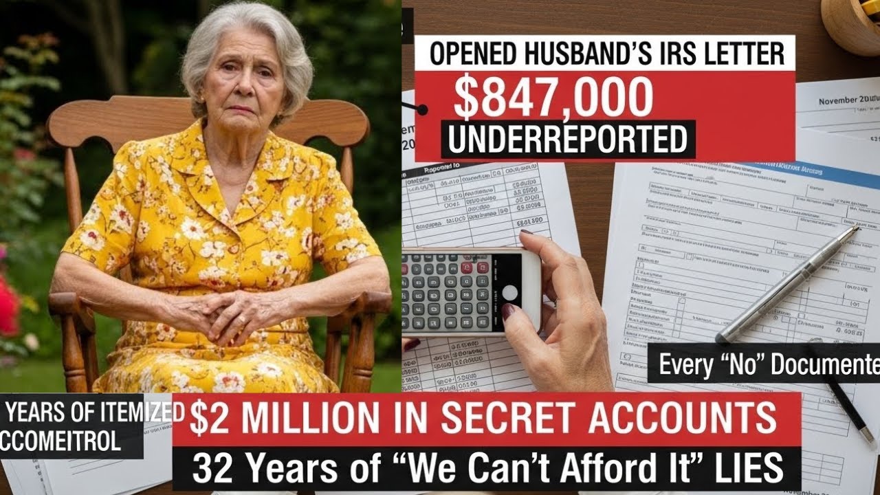My Husband Said We Couldn't Afford' Basic Things.. Then the Tax Audit Came.What happened NEXT, SHOCK