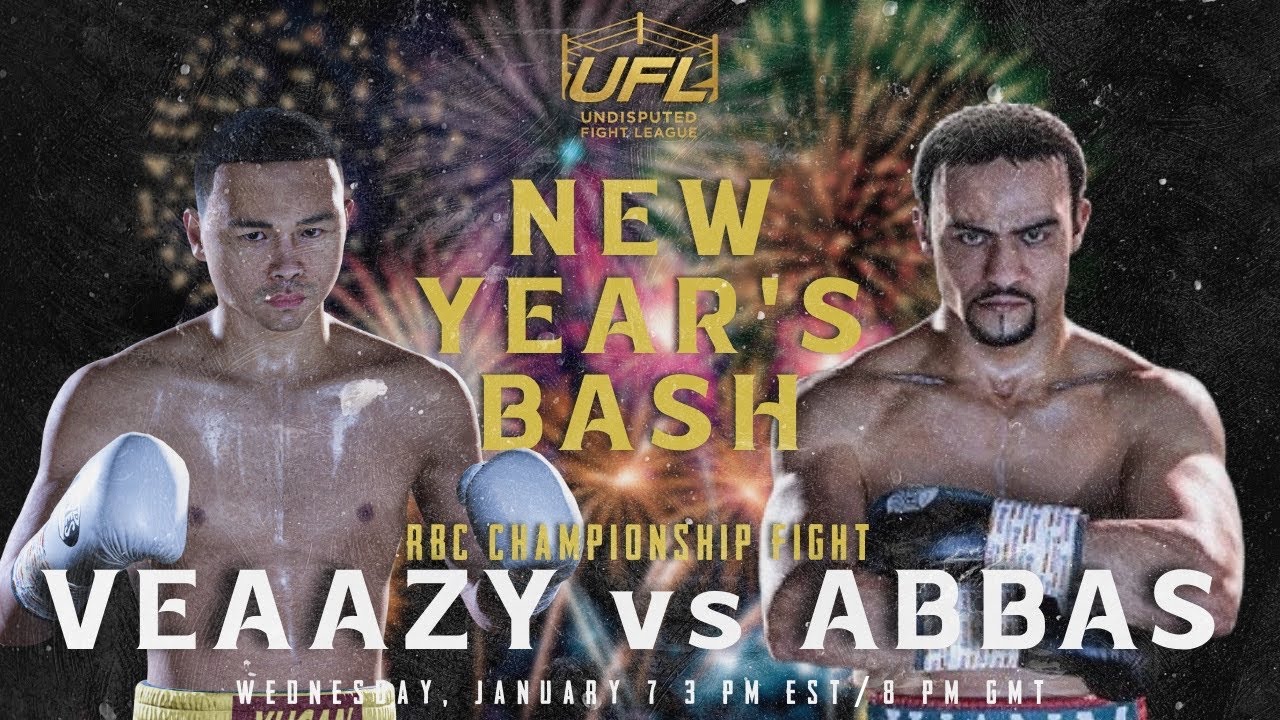 UFL: VEAAZY vs ABBAS EU TITLE FIGHT *FULL SHOW* (Undisputed Boxing)