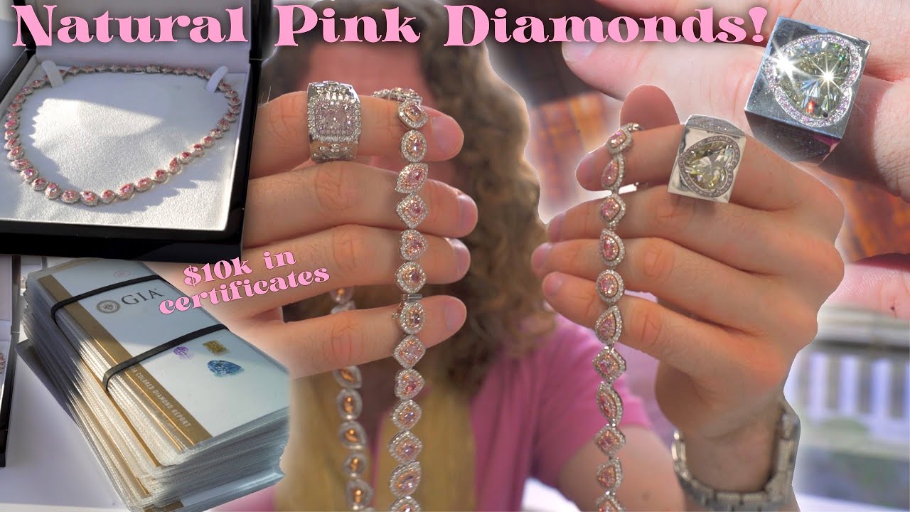 $1.6Million Pink Diamond Jewelry bundle!