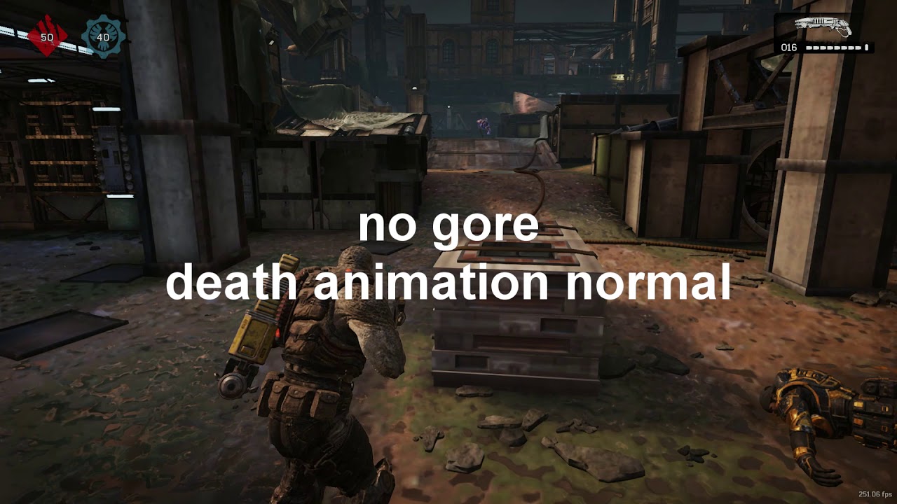 Gilded Marcus is broken (Gears of War 4)