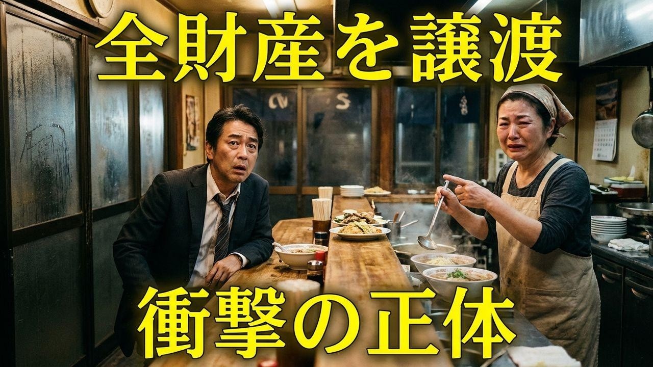 全財産を渡した5年後…定食屋の女店主が放った「衝撃の一言」に涙