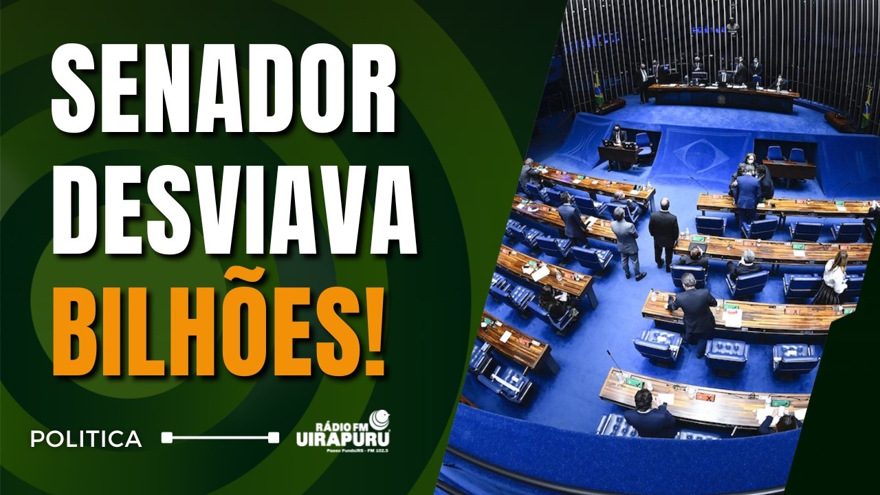 BOMBA: PF revela esquema bilionário de emendas no Senado envolvendo família de senador