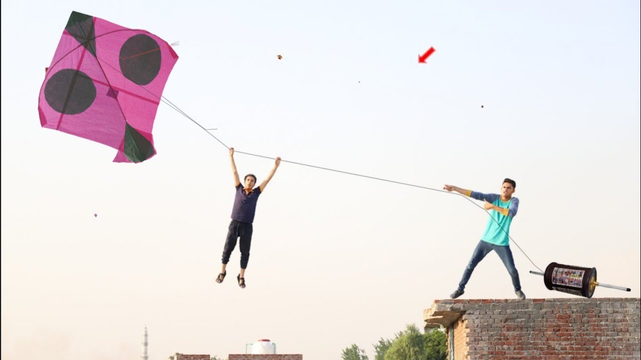New Trick Kite Catch With Kite Cut Fight | Kites