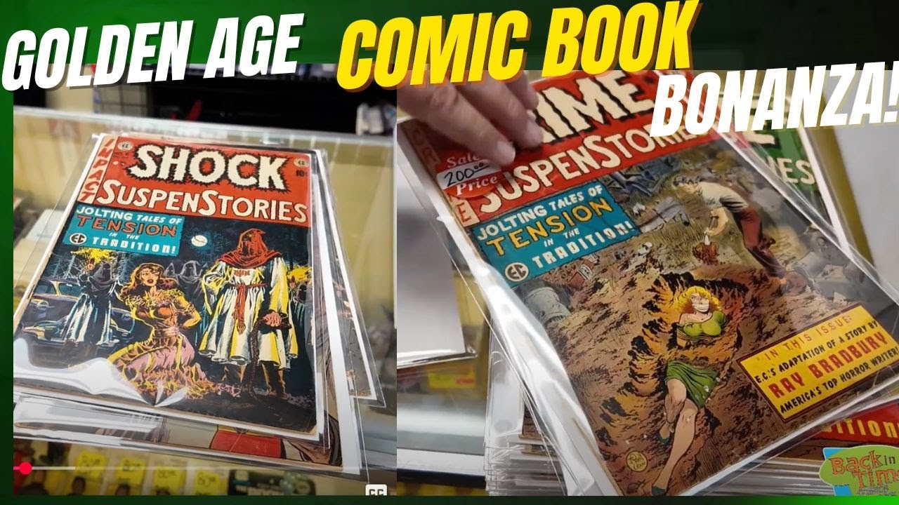 &ldquo;Golden Age GOLD! Massive EC Comics Collection Just Hit Our Store!&rdquo;