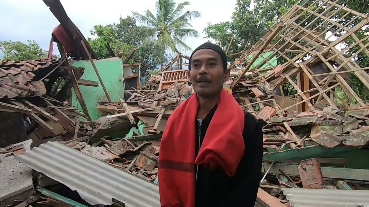 Kondisi terkini Pasca Gempa di salakaung sarampad kec cugenang kab. Cianjur