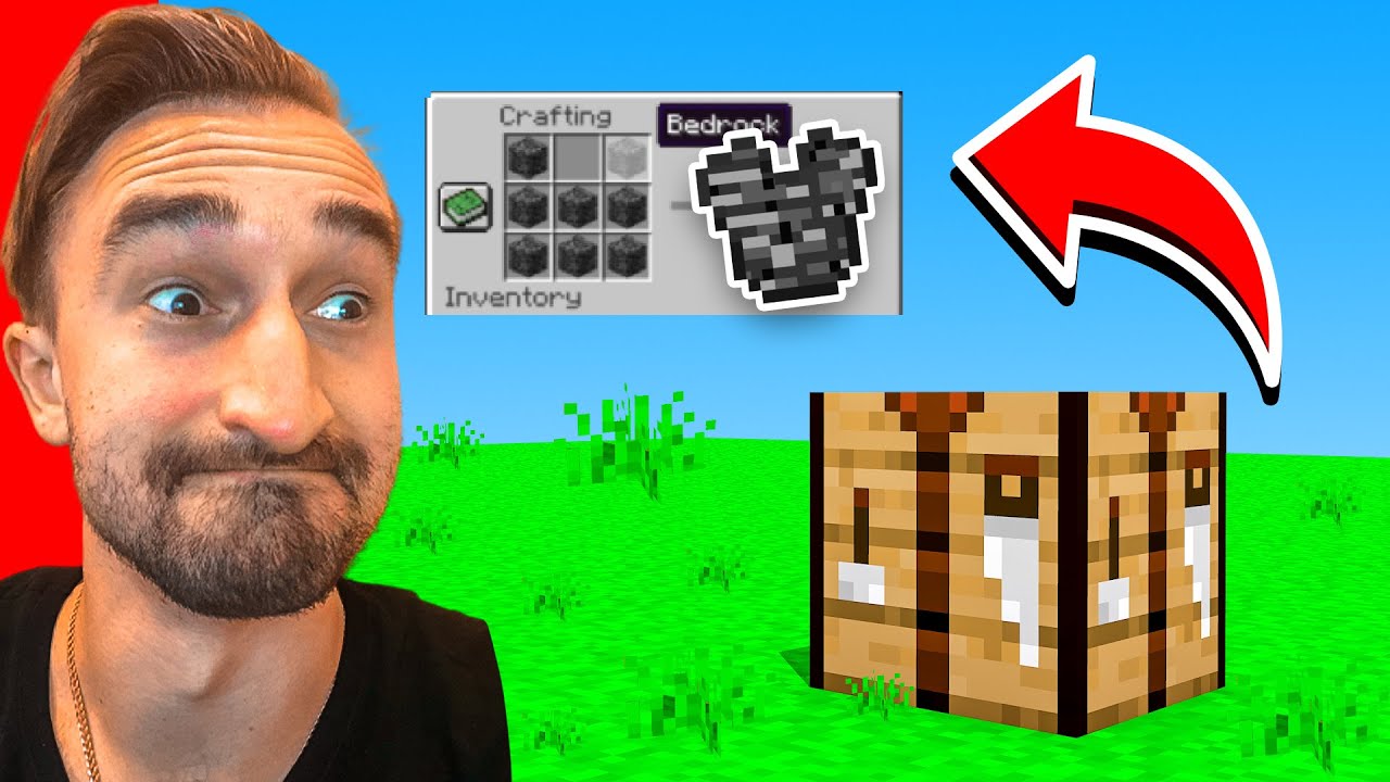 Crafting Bedrock Armor Is OP In Minecraft