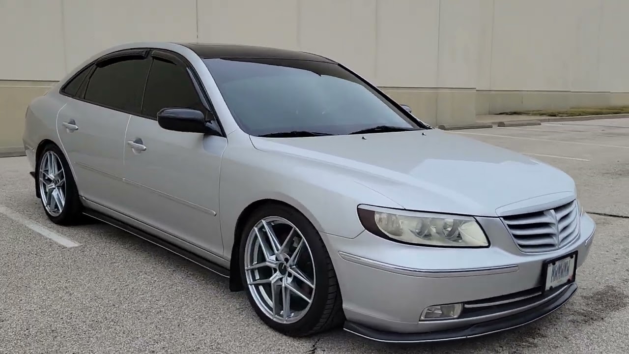 2008 Hyundai azera,lowered,5% tint,19