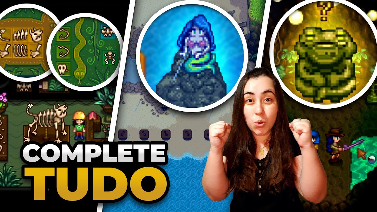 COMO FAZER TODOS OS QUEBRA CABEÇAS E COMPLETAR O MUSEU - STARDEW VALLEY ATUALIZAÇÃO 1.5