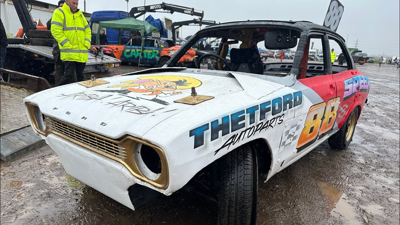 Kings Lynn pre 1980 Classic Car Bangers 2023 Pit Walk