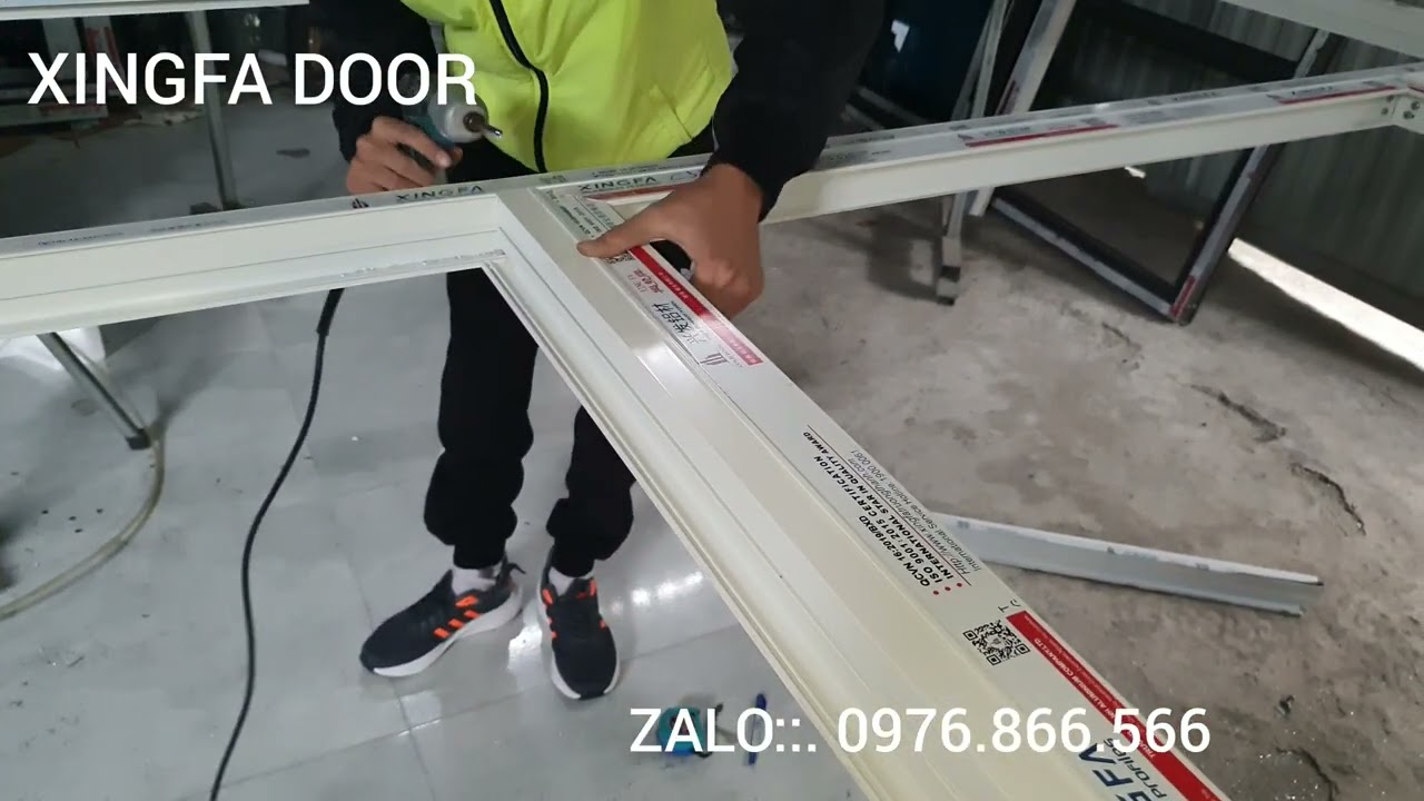XINGFA DOOR/ Khi nào thì dùng cây đảo khung cho vách kính nhôm xingfa