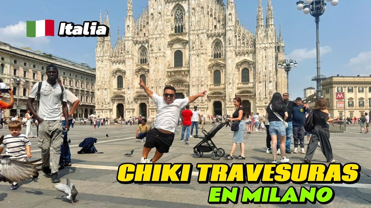 CHIKIPLUM HACIENDO TRAVESURAS EN MILANO - ITALIA🇮🇹