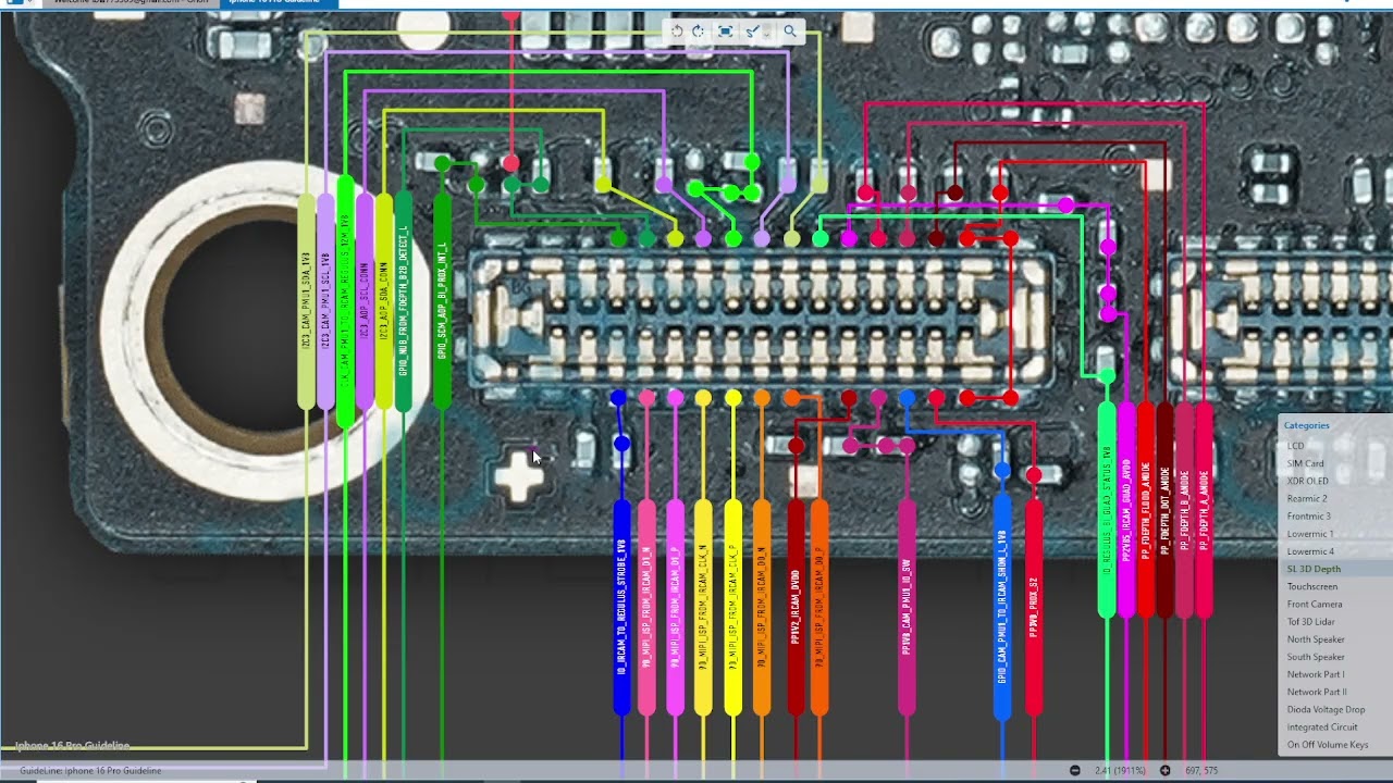 Iphone 16 Pro Full Block Diagram