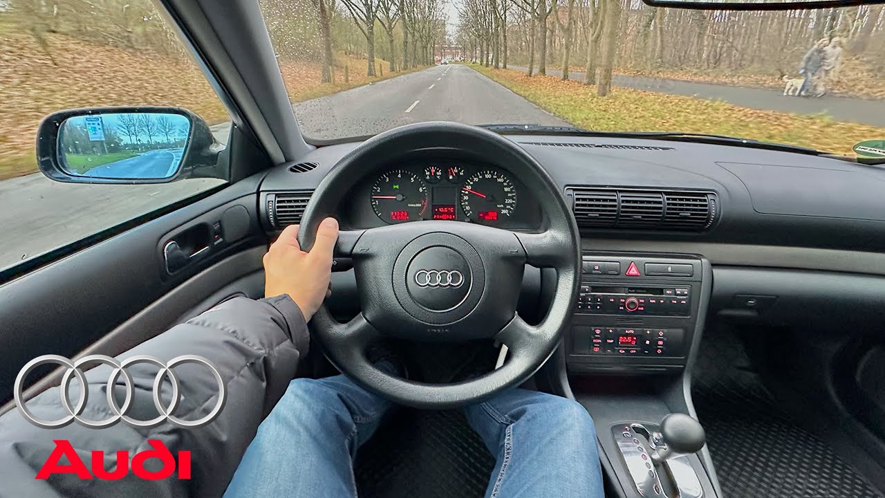 AUDI A4 B5 1.8 125HP AUTOMATIC STARTUP & RAINY DAY POV DRIVE